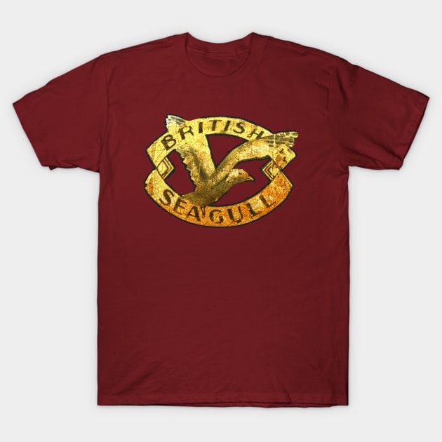 British Seagull 2 T-Shirt by Midcenturydave